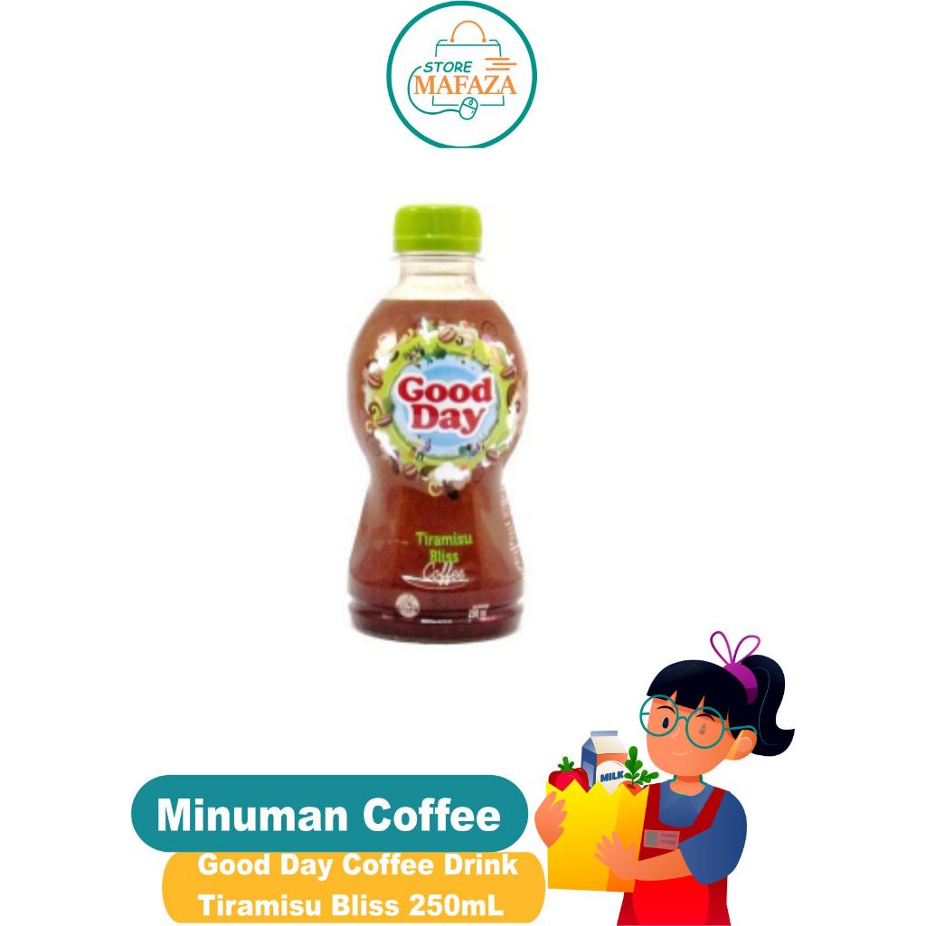 

GOOD DAY COFFEE DRINK TIRAMISU BLISS BTL 250mL