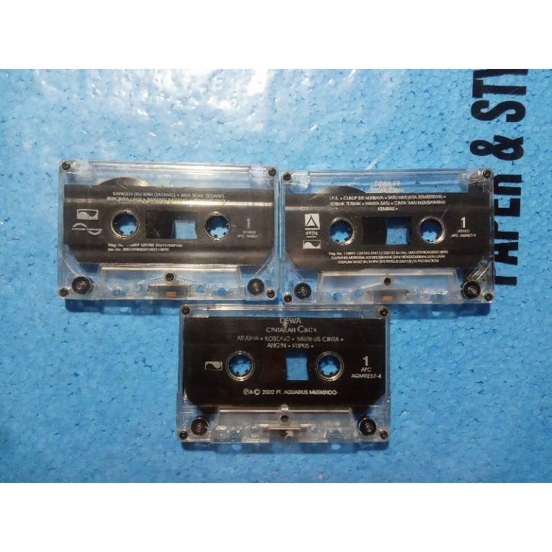 Kaset Pita Dewa 19 (tanpa cover) sepaket