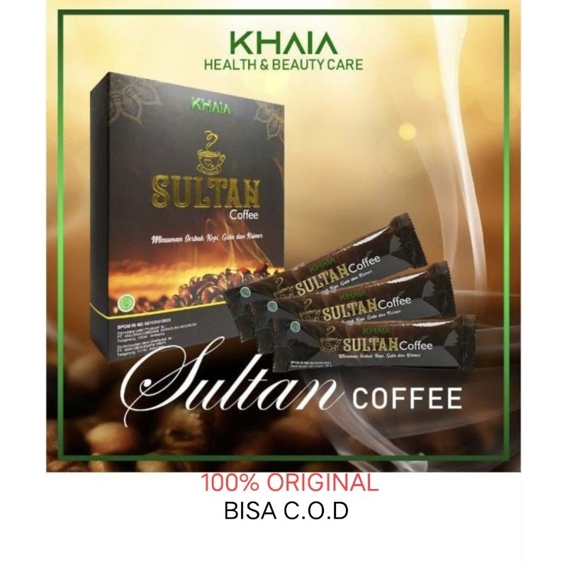 

Khaia Sultan Coffee - Kopi sultan 1 boks