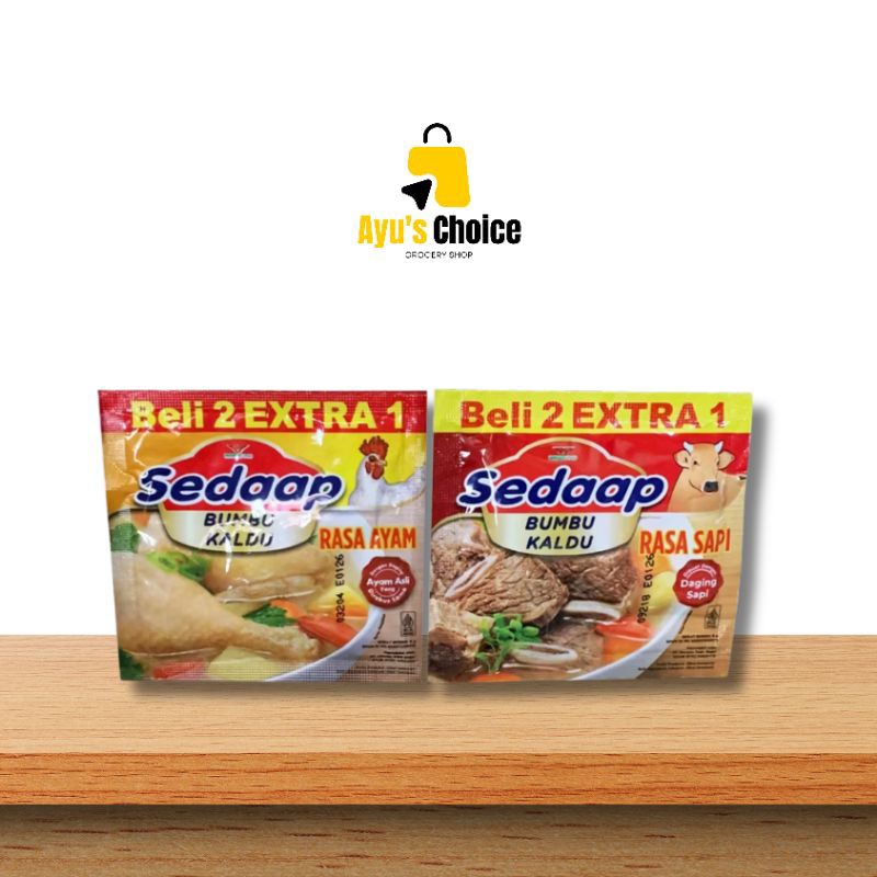 

SEDAAP BUMBU KALDU SACHET BELI 2 EXTRA 1