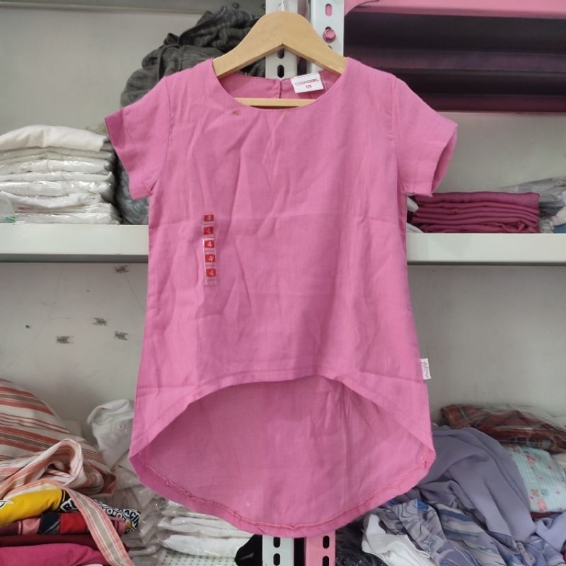 8 thn Dress Blouse Magenta Anak Perempuan Cool Girl