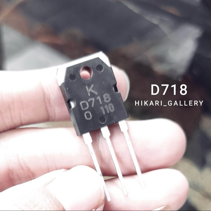 D718 D 718 TR Transistor Original Datasheet NPN TR KD718 D 718