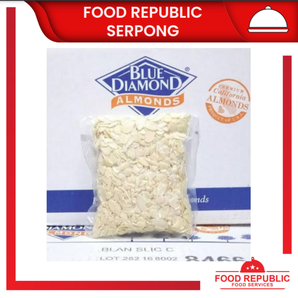 

Almond slice Blue Diamond kemasan 25 LBS - BLUE DIAMOND - 25 LBS
