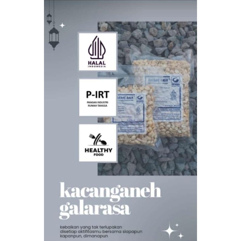 

KACANG ANEH GALARASA 150gr KACANG SEHAT NO JERAWAT