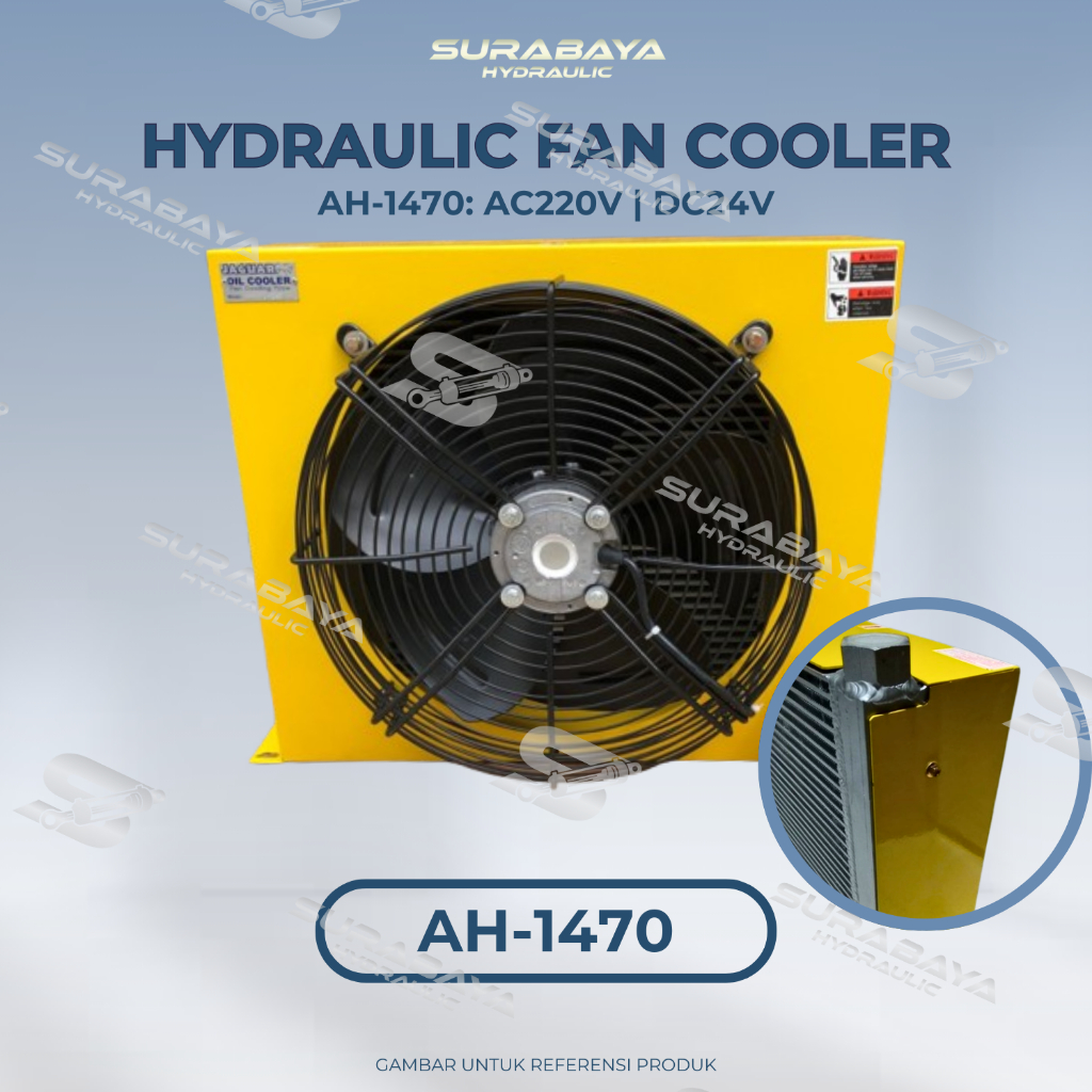 AH-1470T-CA | Hydraulic Fan Cooler AH1470T AH 1470 200 200Lpm AH1470 AH-1470 AC 220 V AC220V AC220 D