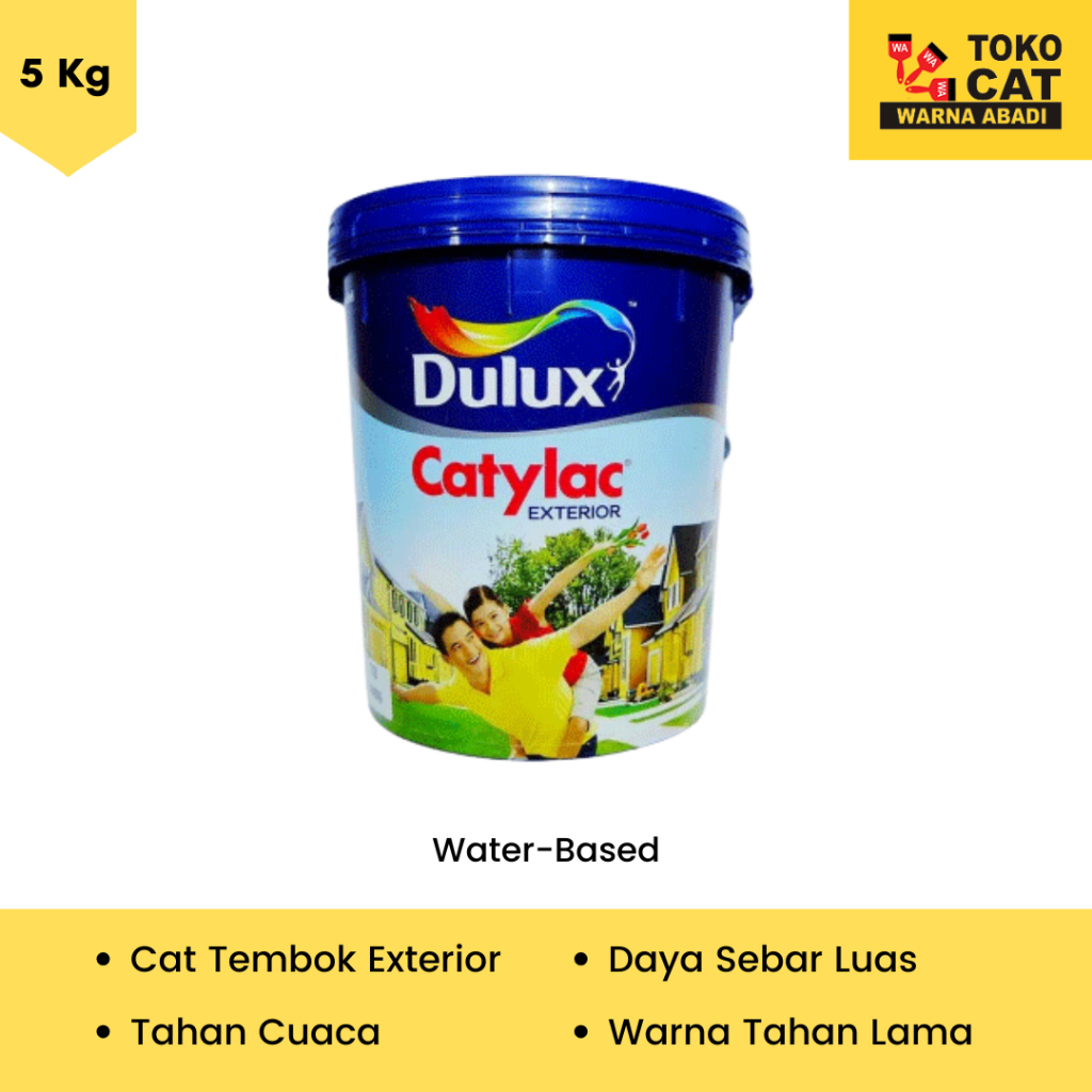 CAT TEMBOK DULUX CATYLAC EXTERIOR 5KG