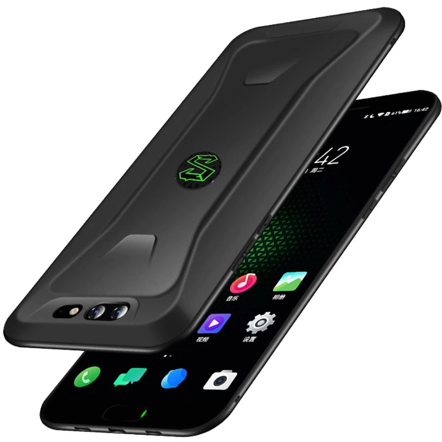 XIAOMI BLACK SHARK 1 CASE MATTE SOFT BLACK SLIM DOFF PREMIUM