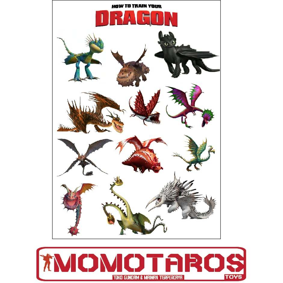 

Sticker murah anti air how to train your dragon 1 pc