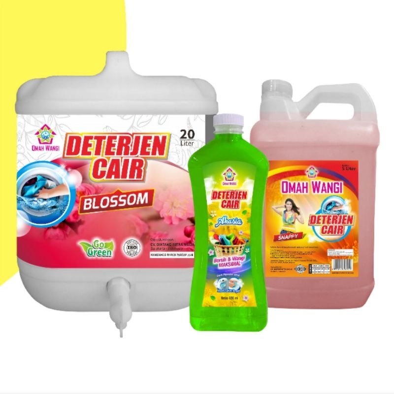 DETERGEN CAIR OMAH WANGI ( DETERJEN CAIR)