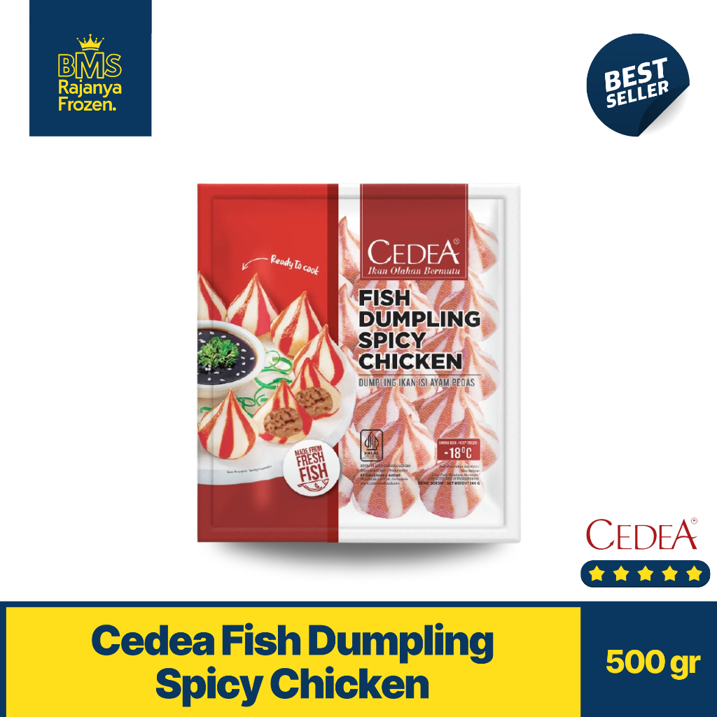 

Cedea Fish Dumpling Spicy Chicken 500gr