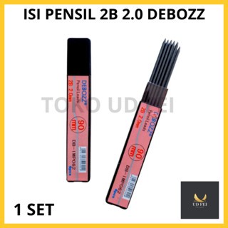 (1 TUBE) Isi Pensil 2.0 Debozz/ Isi pensil 2.0 murah/ Refill Pensil Mekanik 2.0