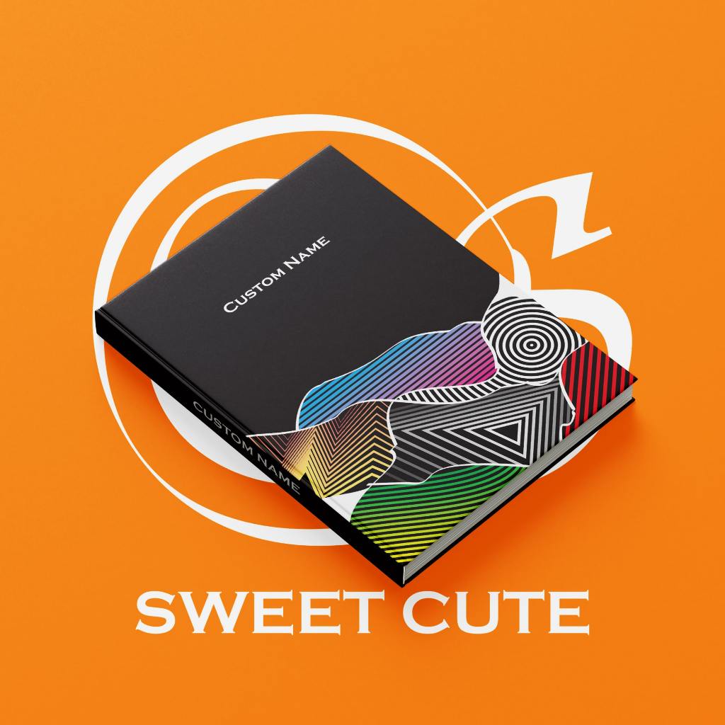 

[Hard Cover] 004 Buku Tulis Polos Custom Nama A5 Buku catatan estetik Isi 100 lembar