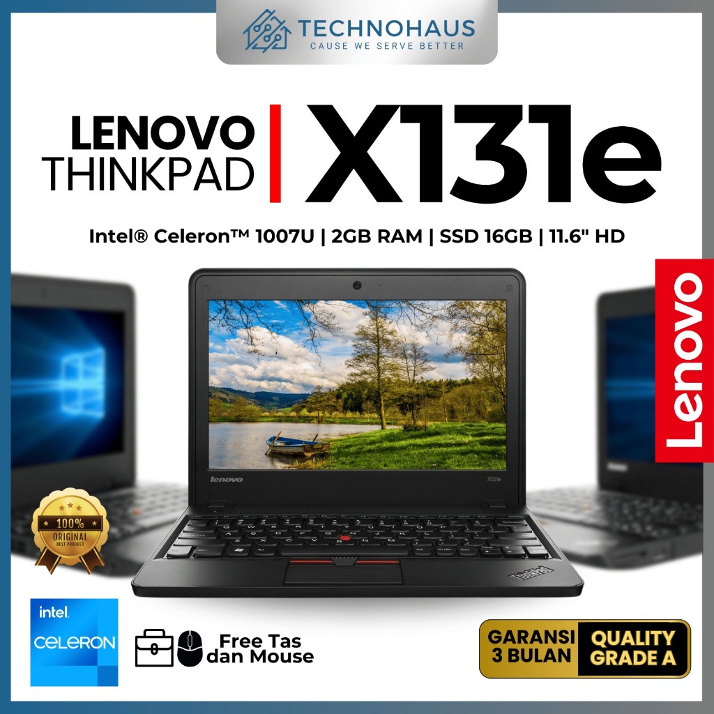 LENOVO THINKPAD X131e INTEL CELERON 1007U