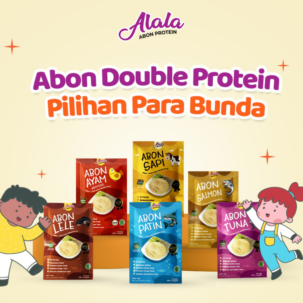 

Abon Mpasi Booster Bb Bayi Alala Abon Penambah Nafsu Makan 6 Varian Rasa