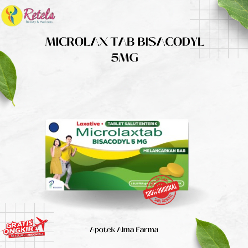MICROLAX TABLET BISACODYL 5MG