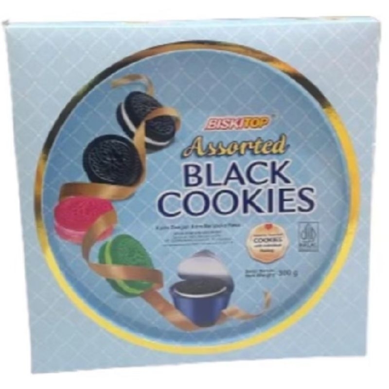 

BISKITOP BLACK COOKIES KALENG KOTAK 1 KARTON