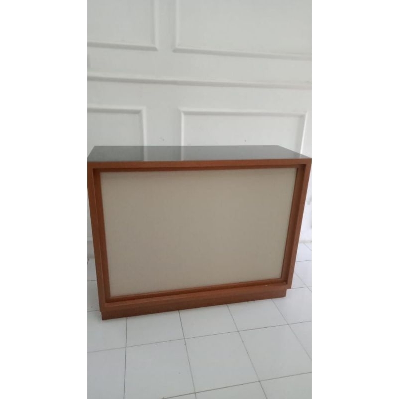 meja kasir - meja resepsionis - meja custom