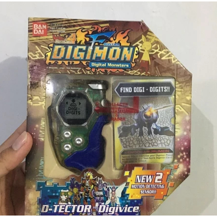 READY BANDAI DIGIVICE DIGIMON FRONTIER D'TECTOR VERSION 2 CLEAR BLUE KOJI