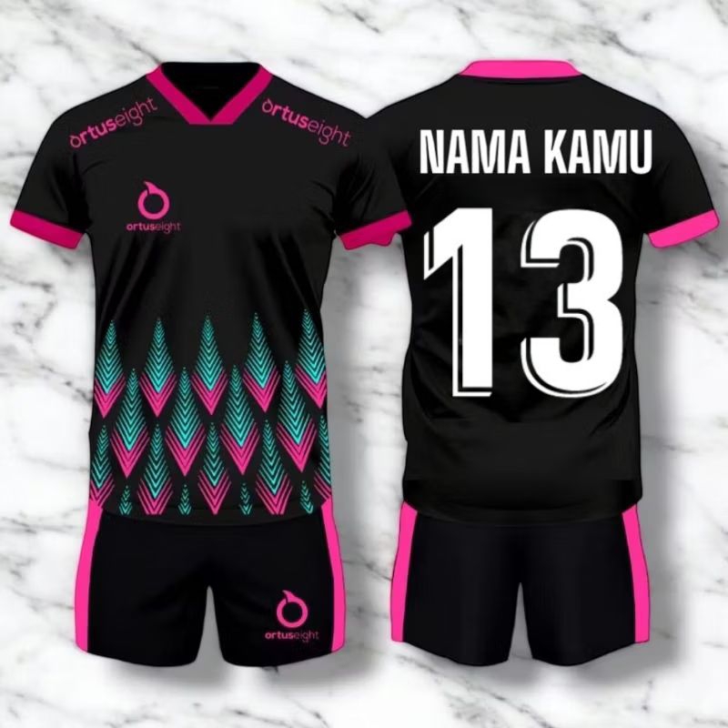 Free custom nama nomor punggung dewasa baju futsal Jersey bola Jersey futsal Jersey voli dewasa cowo