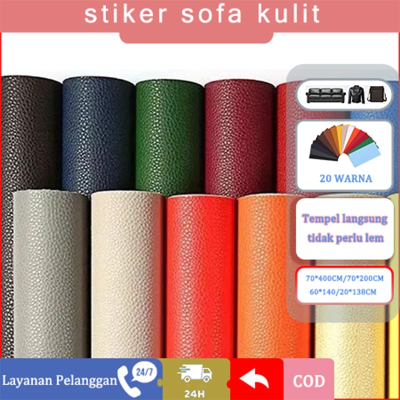 Sofa kulit Lem sofa kulit Sticker Kulit Sofa Leather Repair Sticker Cover Perbaikan Kulit Yang Rusa