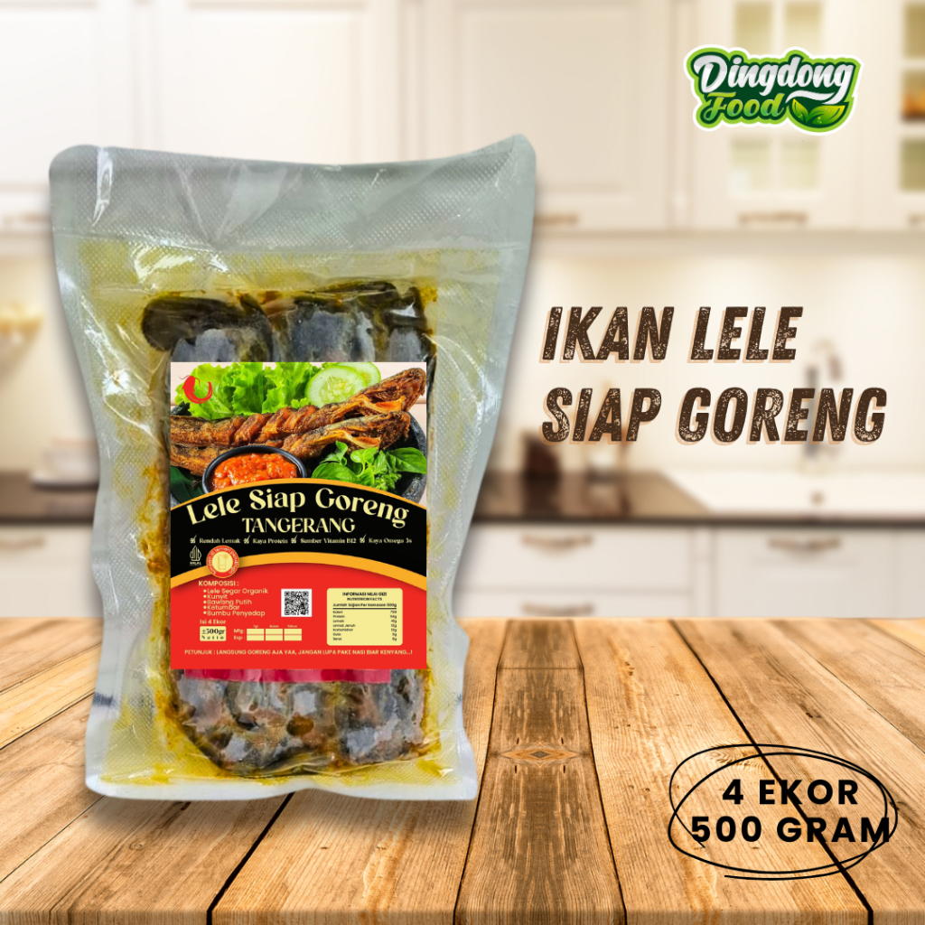 

Ikan Lele Siap Goreng Bumbu Kuning Frozen 500 Gram