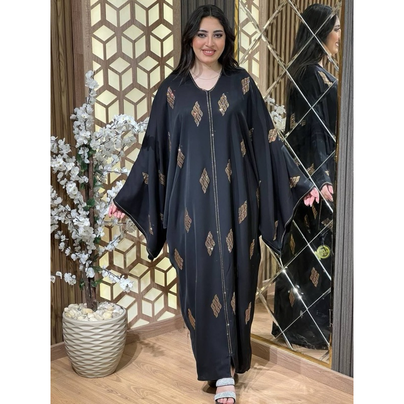 ABAYA HARIR JETBLACK ORIGINAL MESIR 52