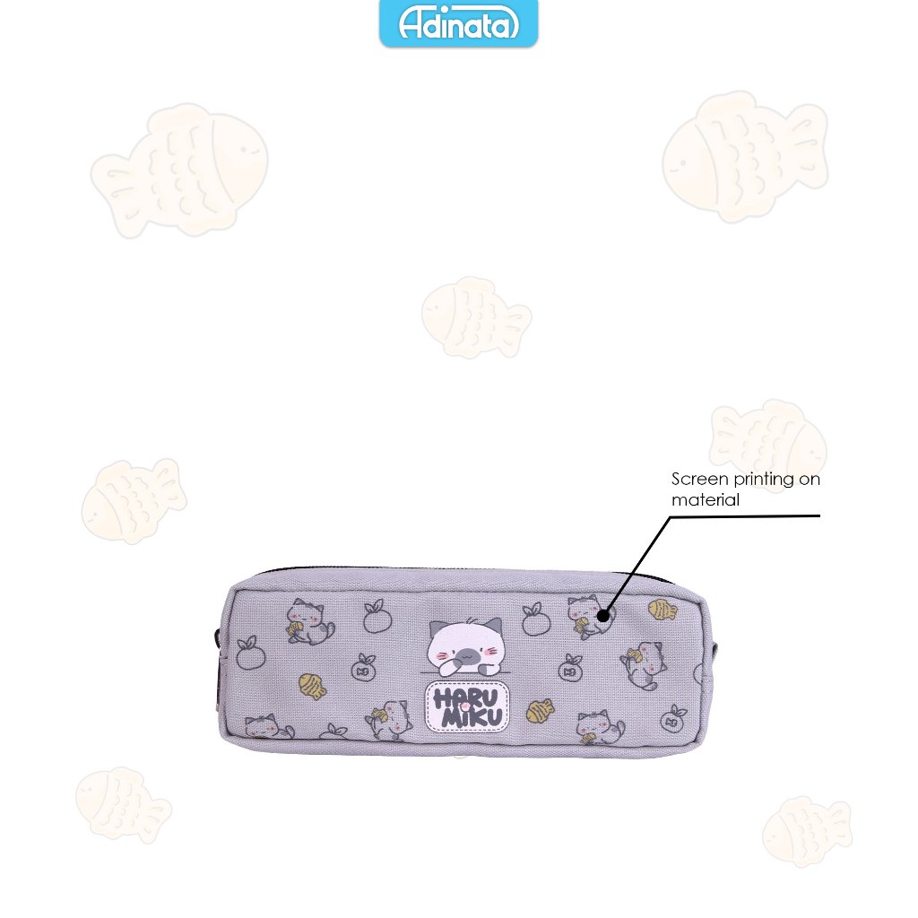 

Haru Miku Creamy Single Soft Pen case 2552-0522 Adinata / Tempat Pensil