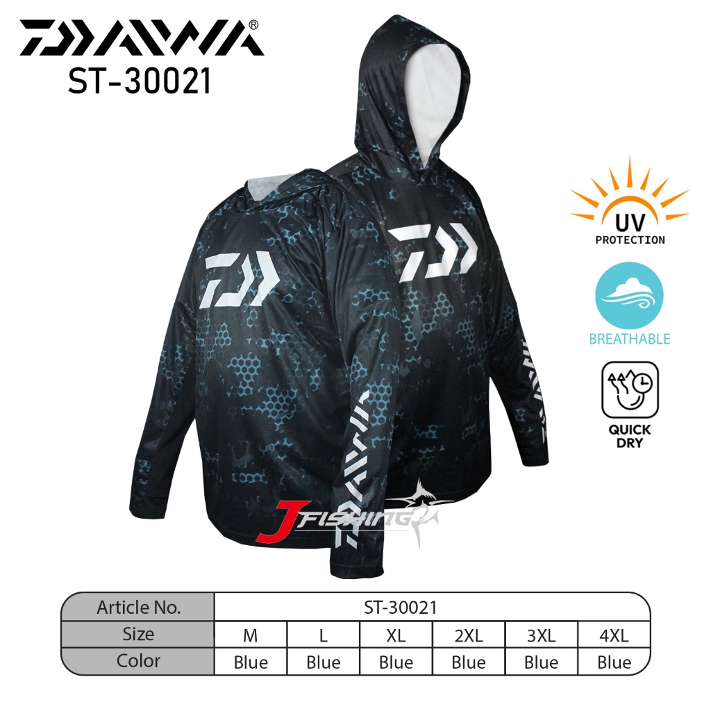 Baju Jersey Daiwa ST-30021 | Jersey Daiwa | Kaos Daiwa | Original