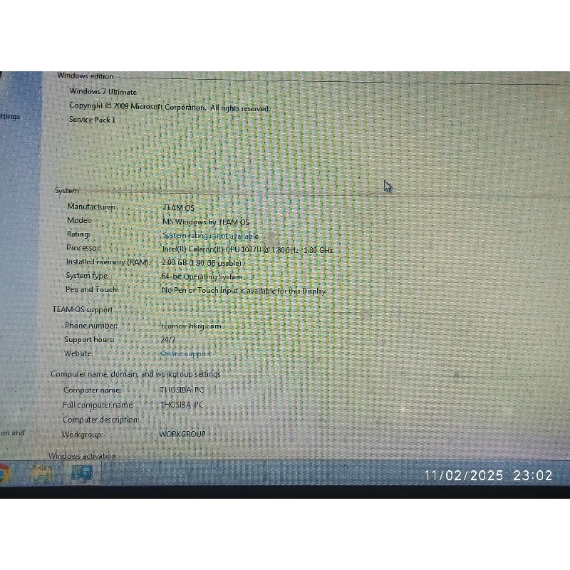 Mainboard / Motherboard laptop Toshiba L40-A