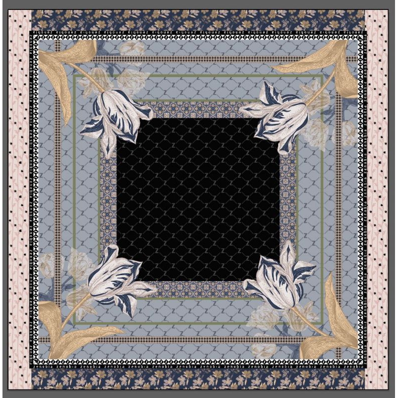 ZENOBIA/Scarft riesa by Zenobia/scarft motif/scarft premium/scarft terbaru