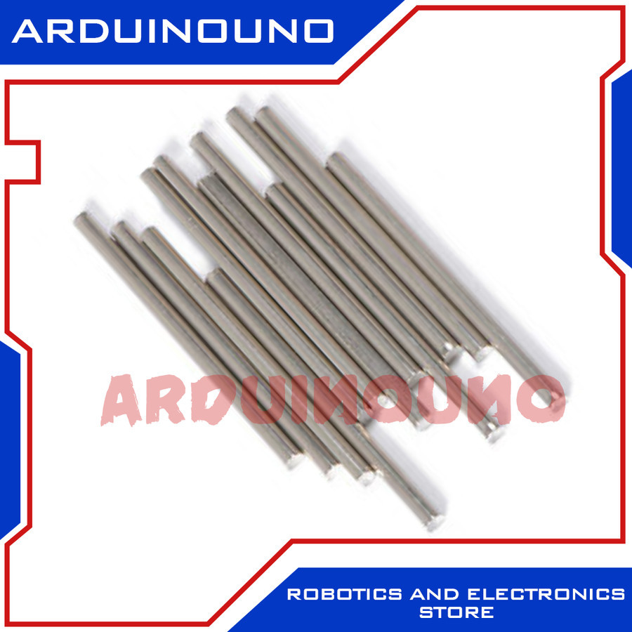 Stainless Steel Shaft 6mm x 200mm Axle Drive Gear Pulley Shaft 6mmx200mm