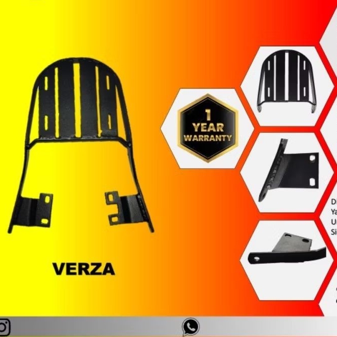 BRACKET BOX MOTOR VERZA - CB VERZA