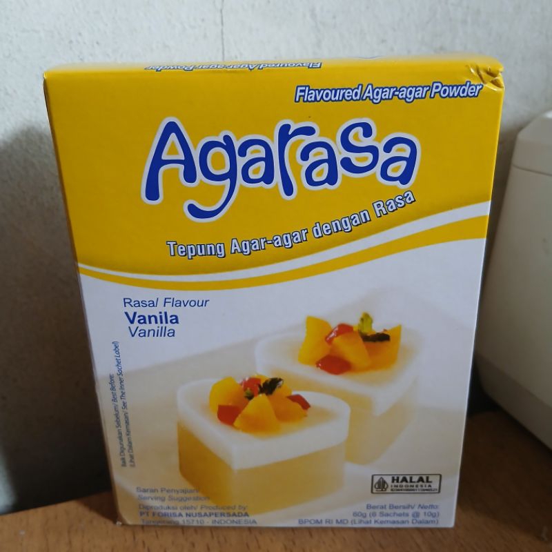 

Agarasa Vanila 10 Gram - 6 Pcs (1 Pak)