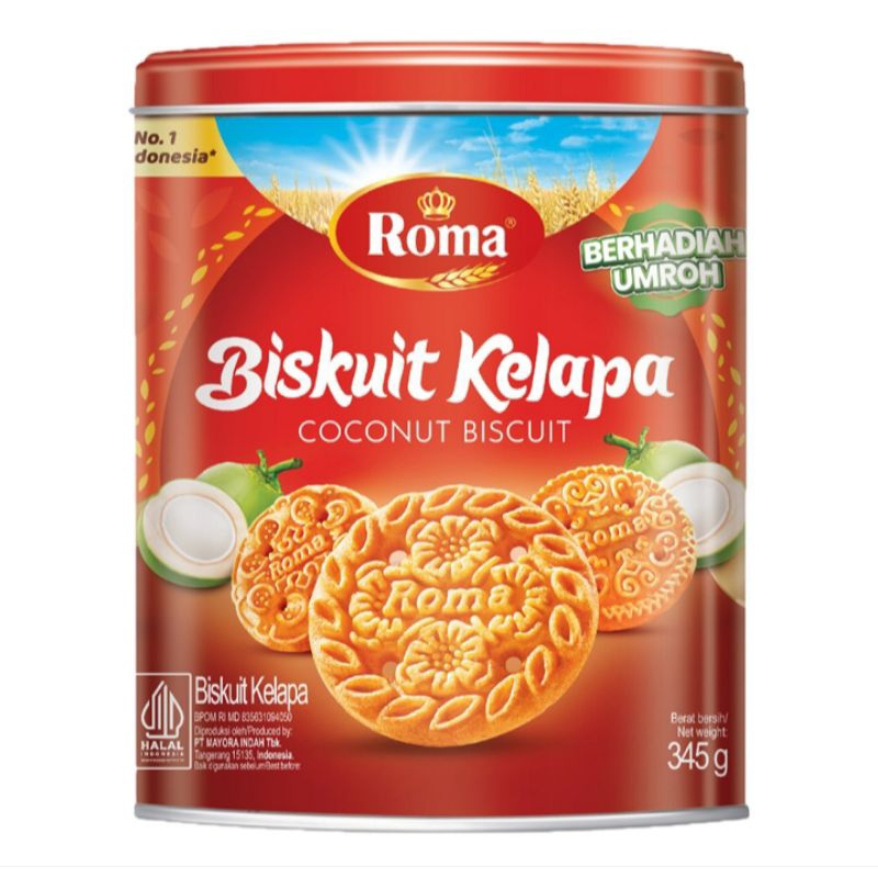 

Roma Biskuit Kelapa Kaleng 345 g