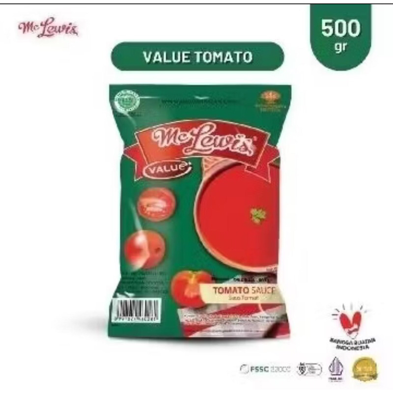 

MC LEWIS SAUS TOMAT (500 GR,1KG)