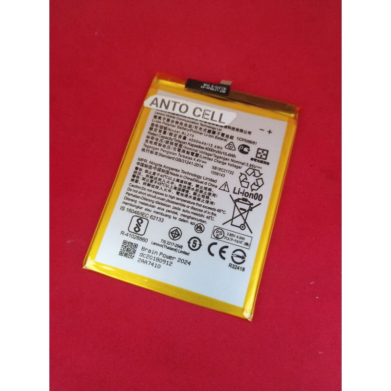 Baterai batre Len0v0 BL270 Vibe K6 note K8 note K8 plus Battery hp