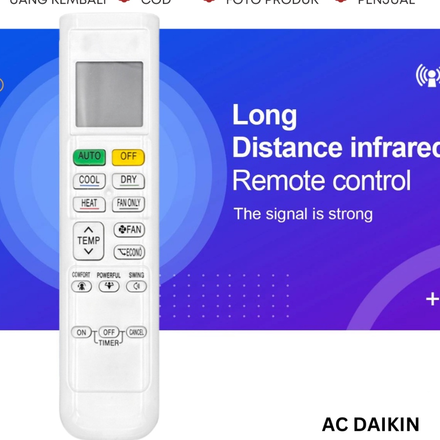 Hemat REMOTE AC DAIKIN INVERTER MULTI S ARC48A33