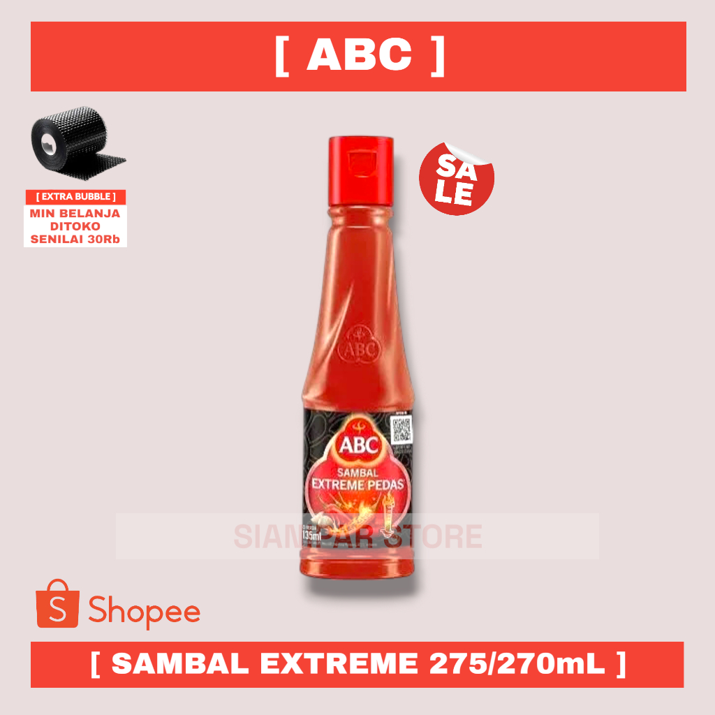 

ABC SAMBAL EXTREME PEDAS BTL 275/270mL