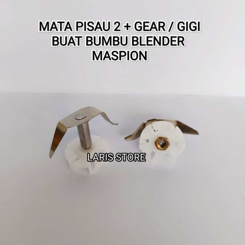 MATA PISAU BUMBU + GEAR GIGI PUTIH BLENDER MASPION