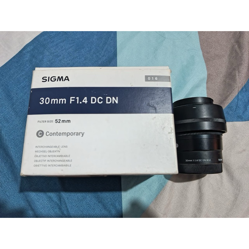 LENSA SIGMA 30MM F 1.4 FOR SONY (BEKAS)