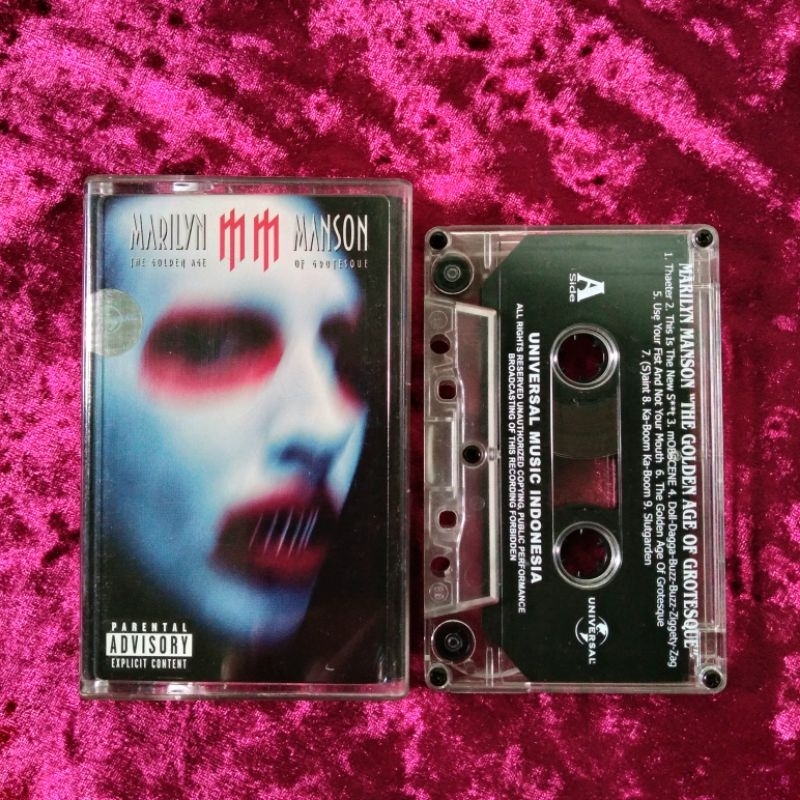 Kaset Marilyn Manson - The Golden Age Of Grotesque