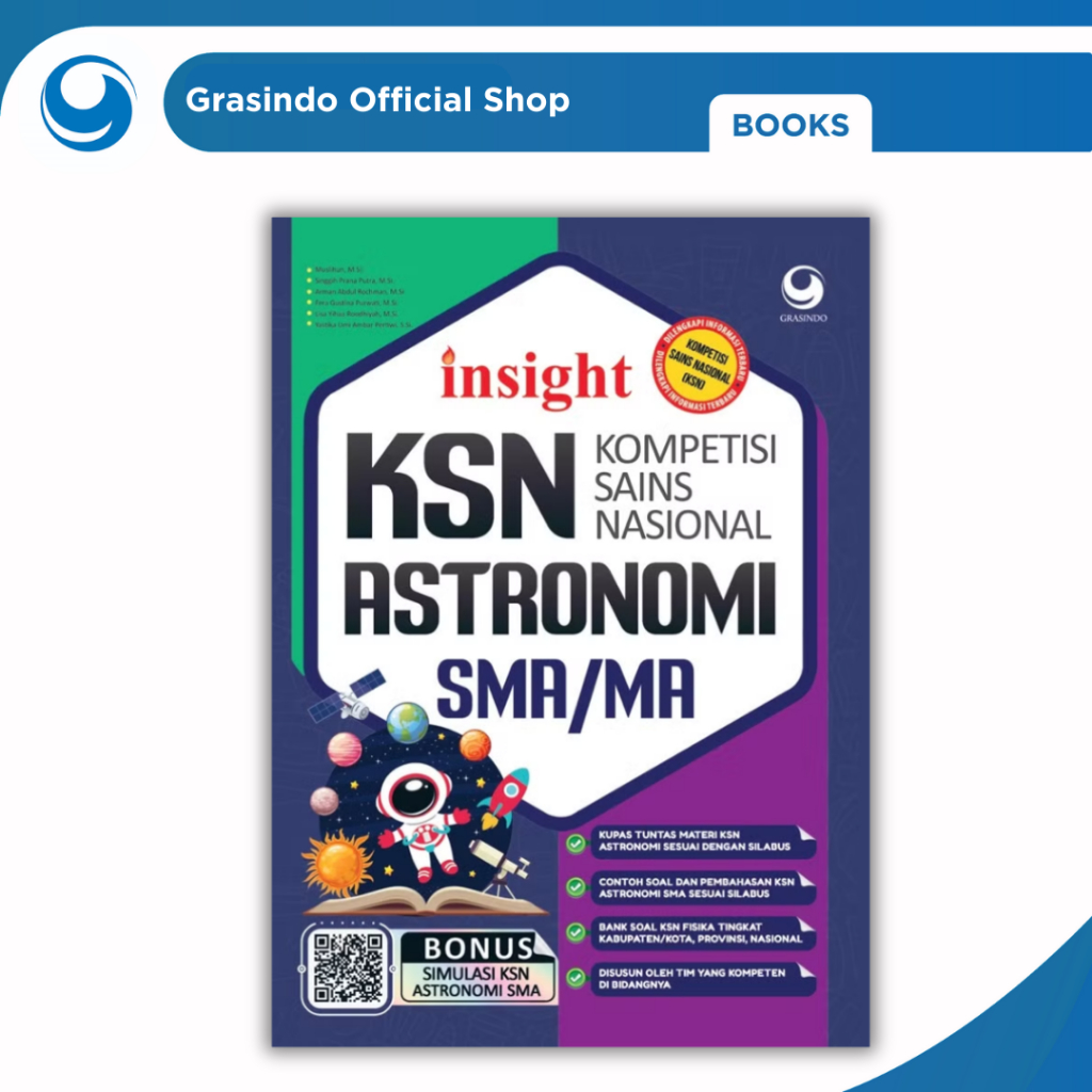 Grasindo - INSIGHT KSN (Kompetisi Sains Nasional) Astronomi SMA