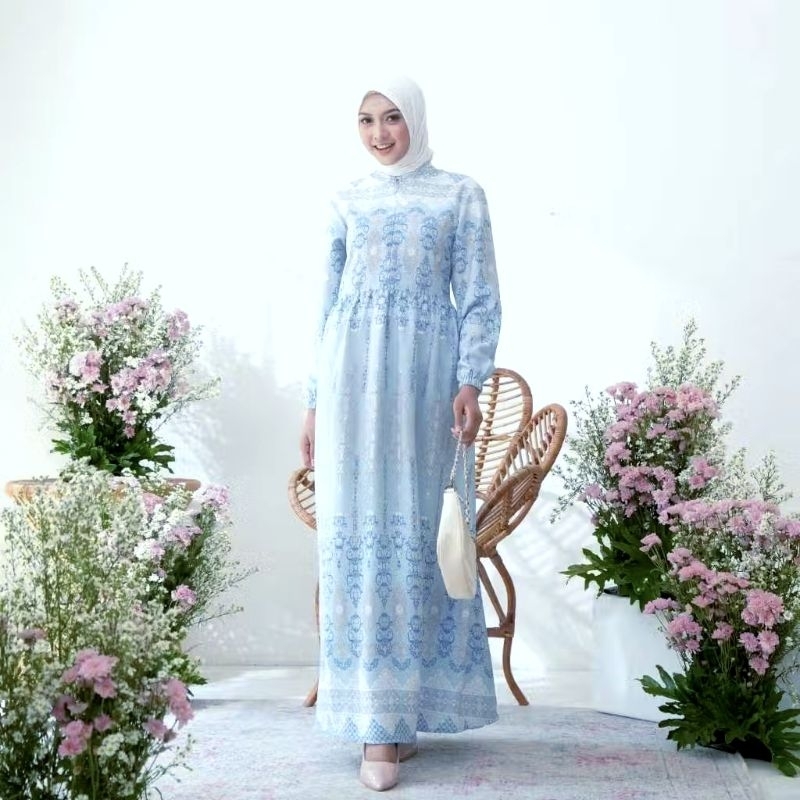 Simple Gamis kotak Hitam/ Gamis Lebaran/ Gamis Remaja/Gamis Jumbo