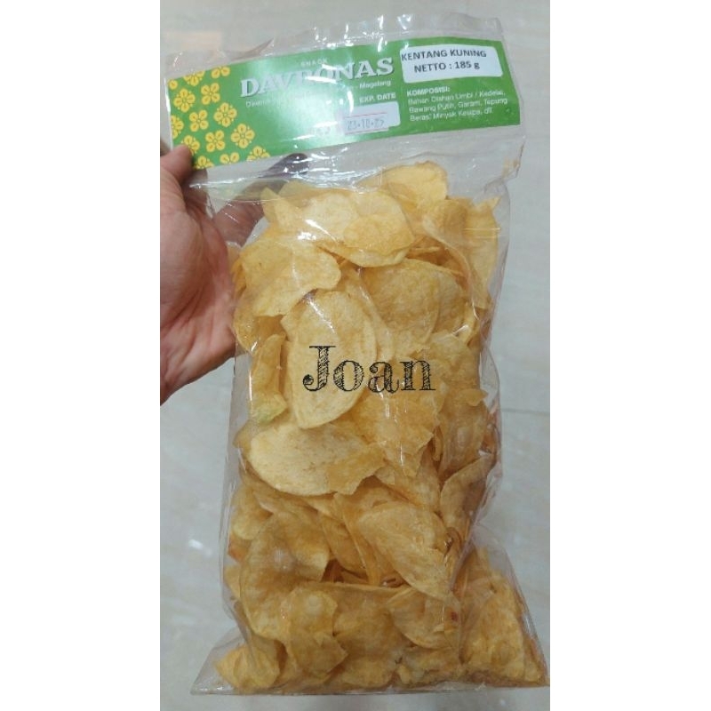 

KENTANG KUNING 185gr DAVRONAS / Camilan & Oleh Oleh Khas Magelang Jogja Solo