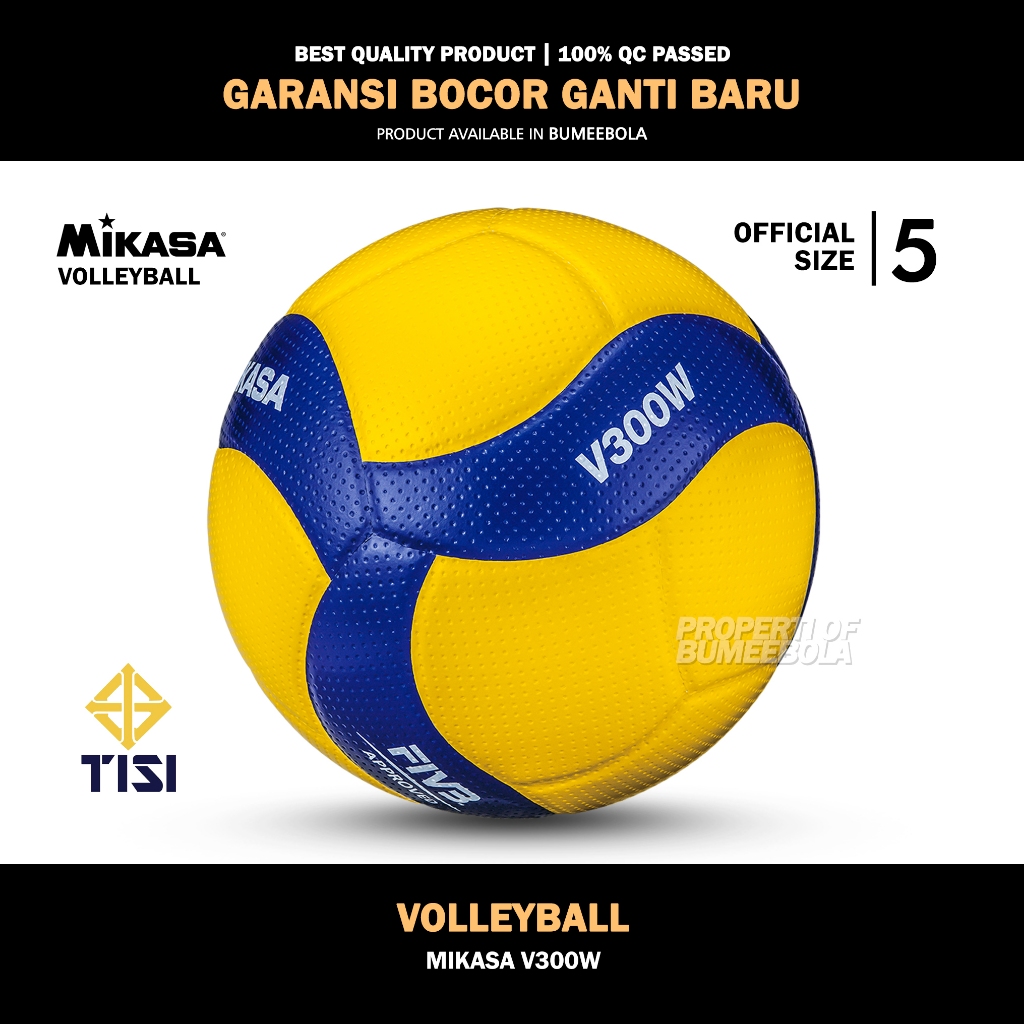 MIKASA V300W Bola Voli Original | Bola Volly Grade Original MIKASA | Press