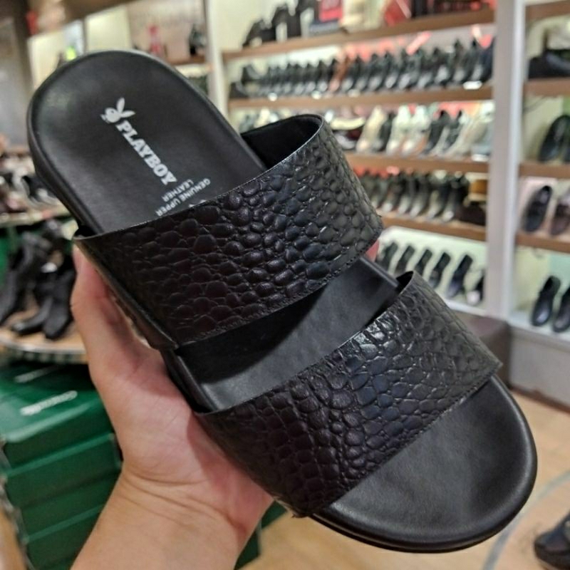 PLAYBOY sandal kulit pria SALE