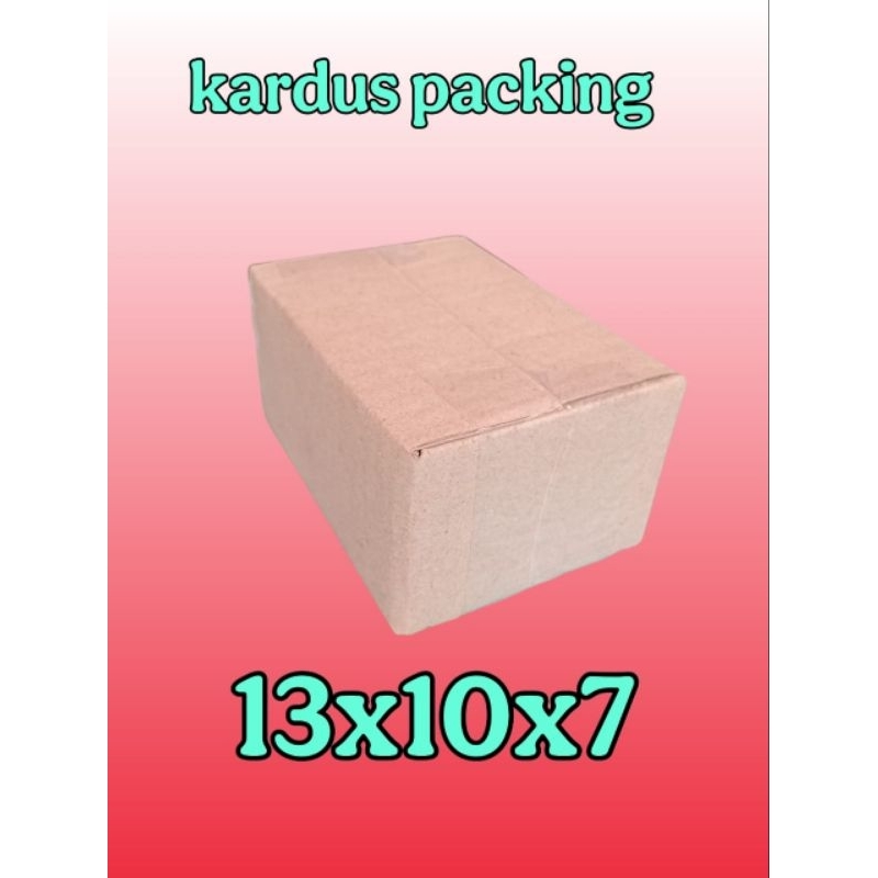 

kardus packing UK 13x10x7 kardus besar kardus kecil