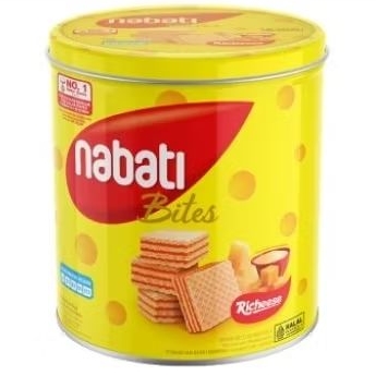 

Nabati Bites Richeese Wafer Keju Kaleng 240g