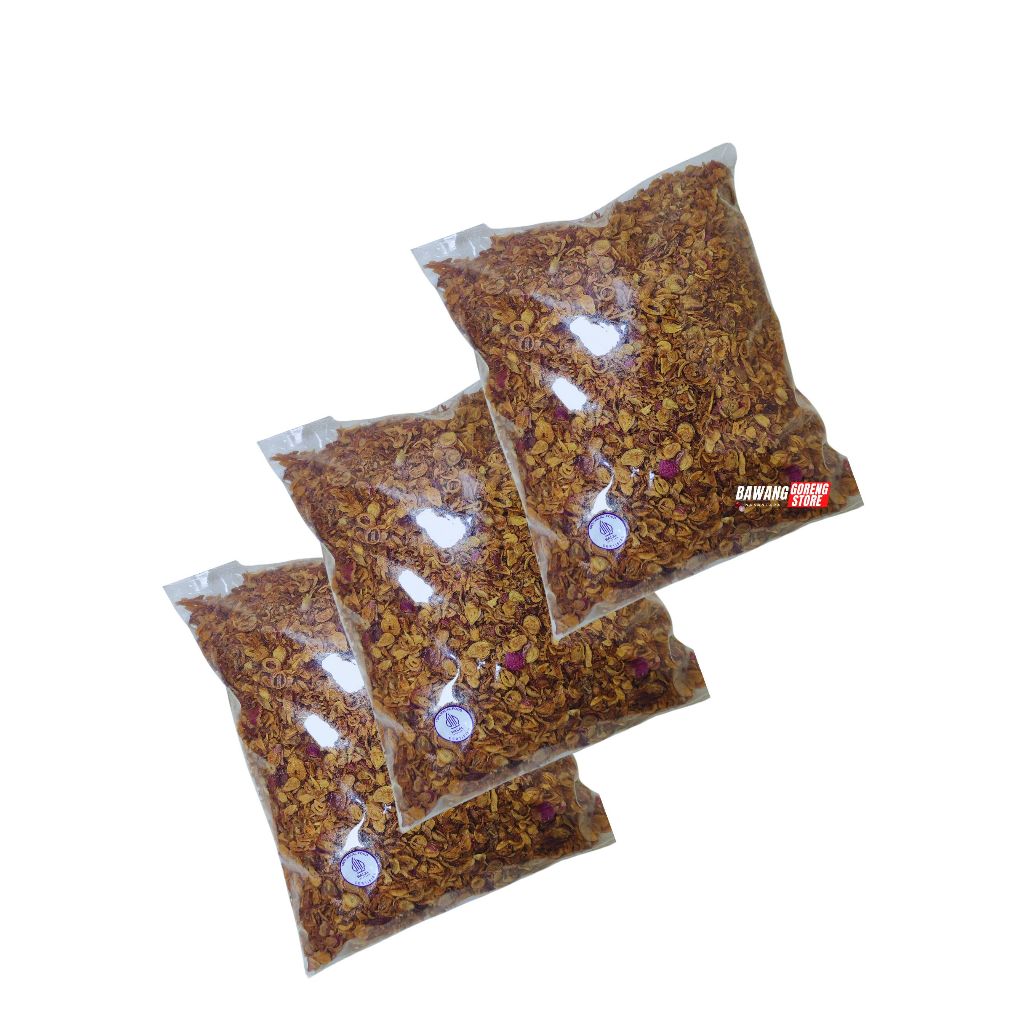 

RB Bawang Goreng Asli Brebes Brambang Goreng grade C 1kg BAGOR