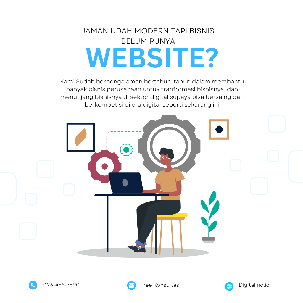 Jasa Pembuatan Website Custom (Gratis Domain dan Hosting 1 Tahun)